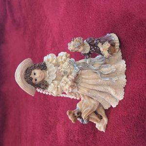 Yesterday's Child Figurine " Emily with Kathleen & Otis ...The Future"